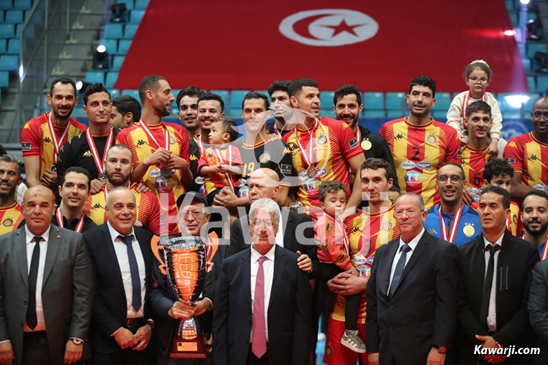 Volley-ball : Super Coupe de Tunisie Espérance de Tunis - CF Carthage 3-0