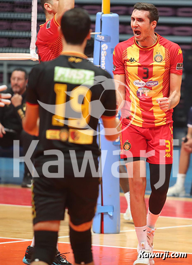 Volley-ball : Super Coupe de Tunisie Espérance de Tunis - CF Carthage 3-0