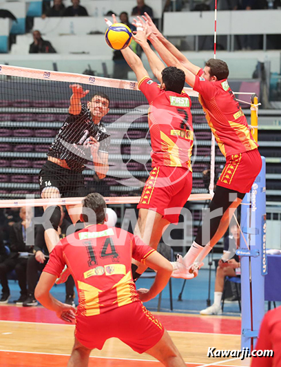 Volley-ball : Super Coupe de Tunisie Espérance de Tunis - CF Carthage 3-0