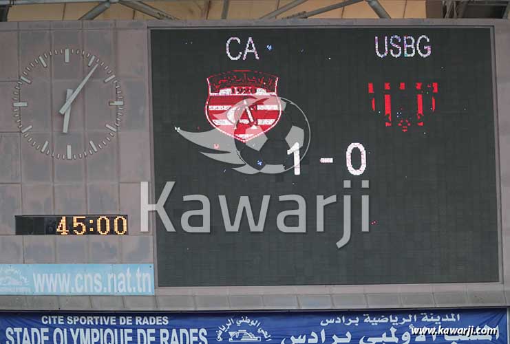 [L1 J18] Club Africain - US Ben Guerdane 1-0