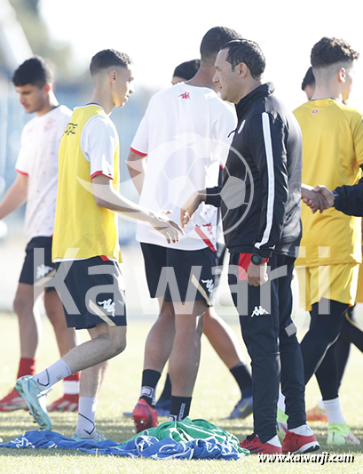 [EN] Entrainement de la sélection tunisienne U20 18-04-23