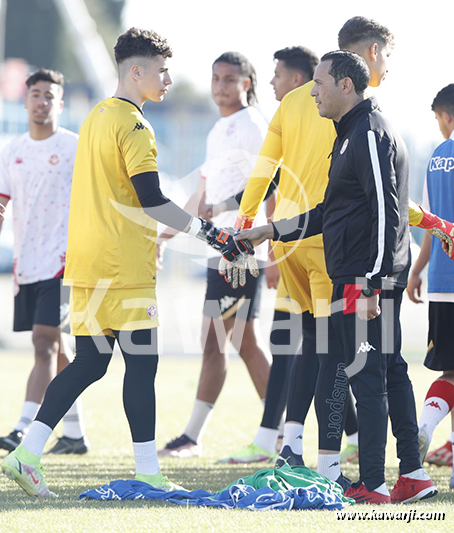 [EN] Entrainement de la sélection tunisienne U20 18-04-23