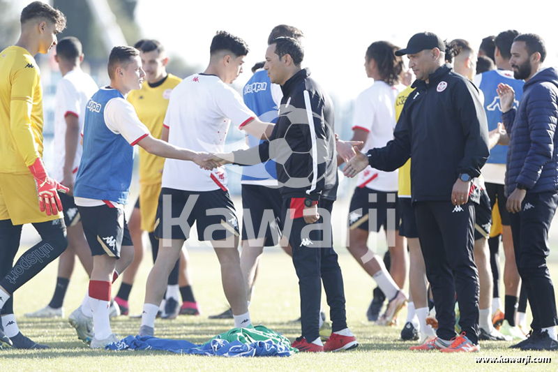 [EN] Entrainement de la sélection tunisienne U20