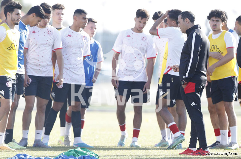 [EN] Entrainement de la sélection tunisienne U20 18-04-23