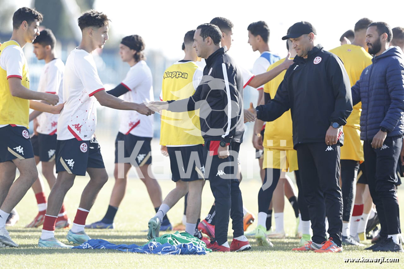 [EN] Entrainement de la sélection tunisienne U20 18-04-23