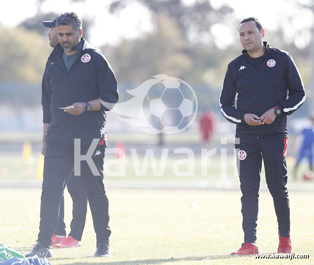 [EN] Entrainement de la sélection tunisienne U20 18-04-23