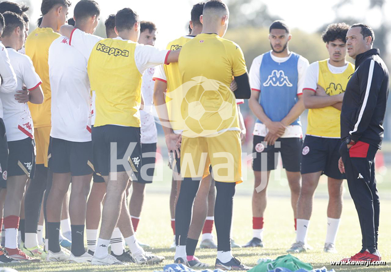 [EN] Entrainement de la sélection tunisienne U20 18-04-23