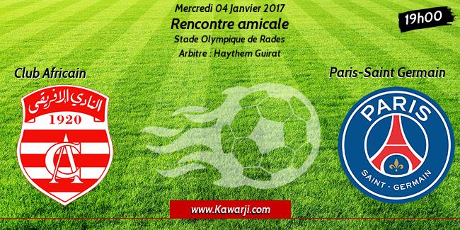 Club Africain-Paris Saint Germain : Live Score